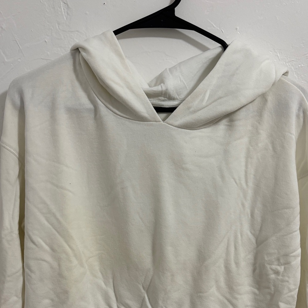 Elegant white Women's Hoodie - Picture 6 of 11